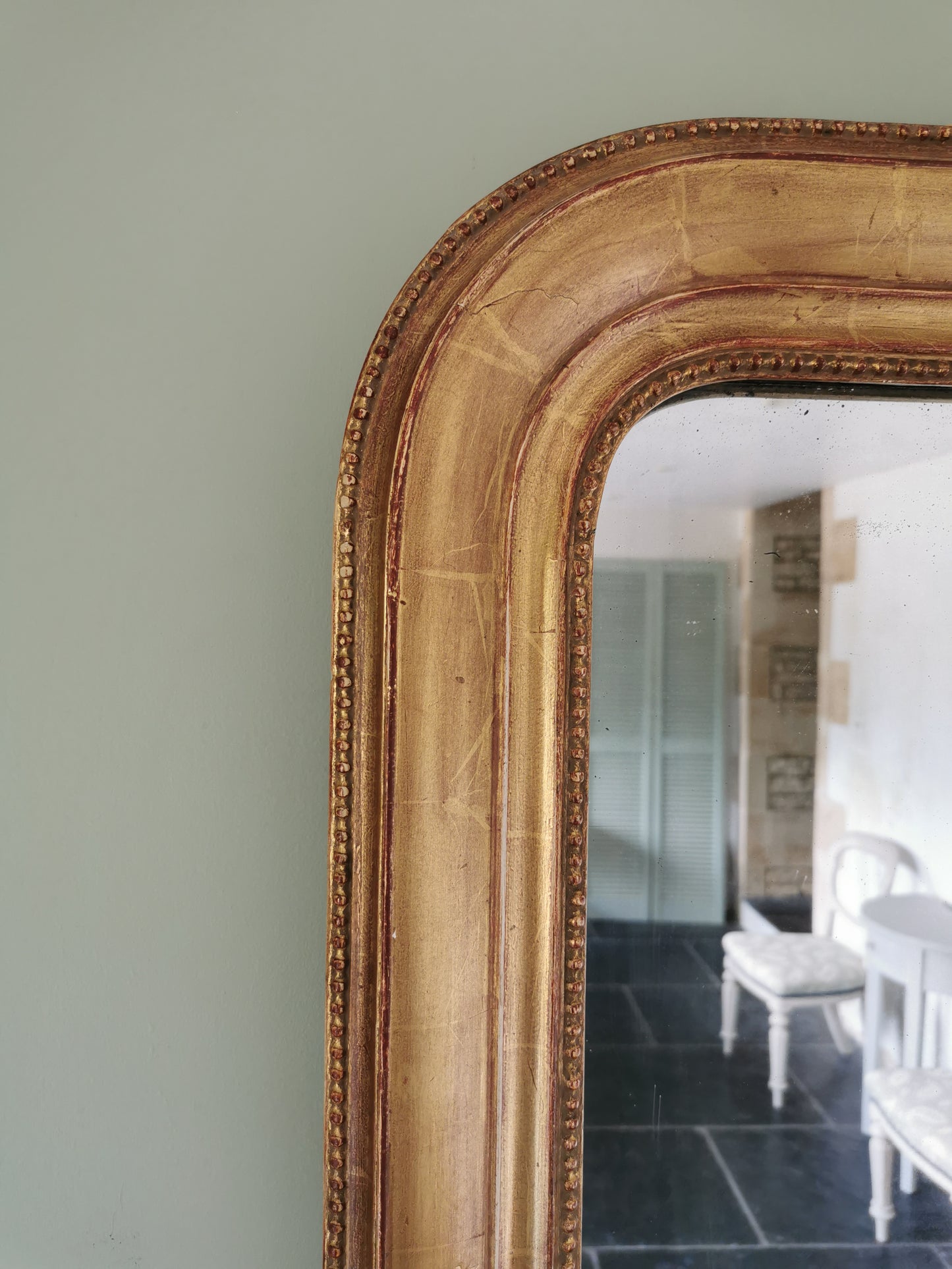 French Giltwood Mirror