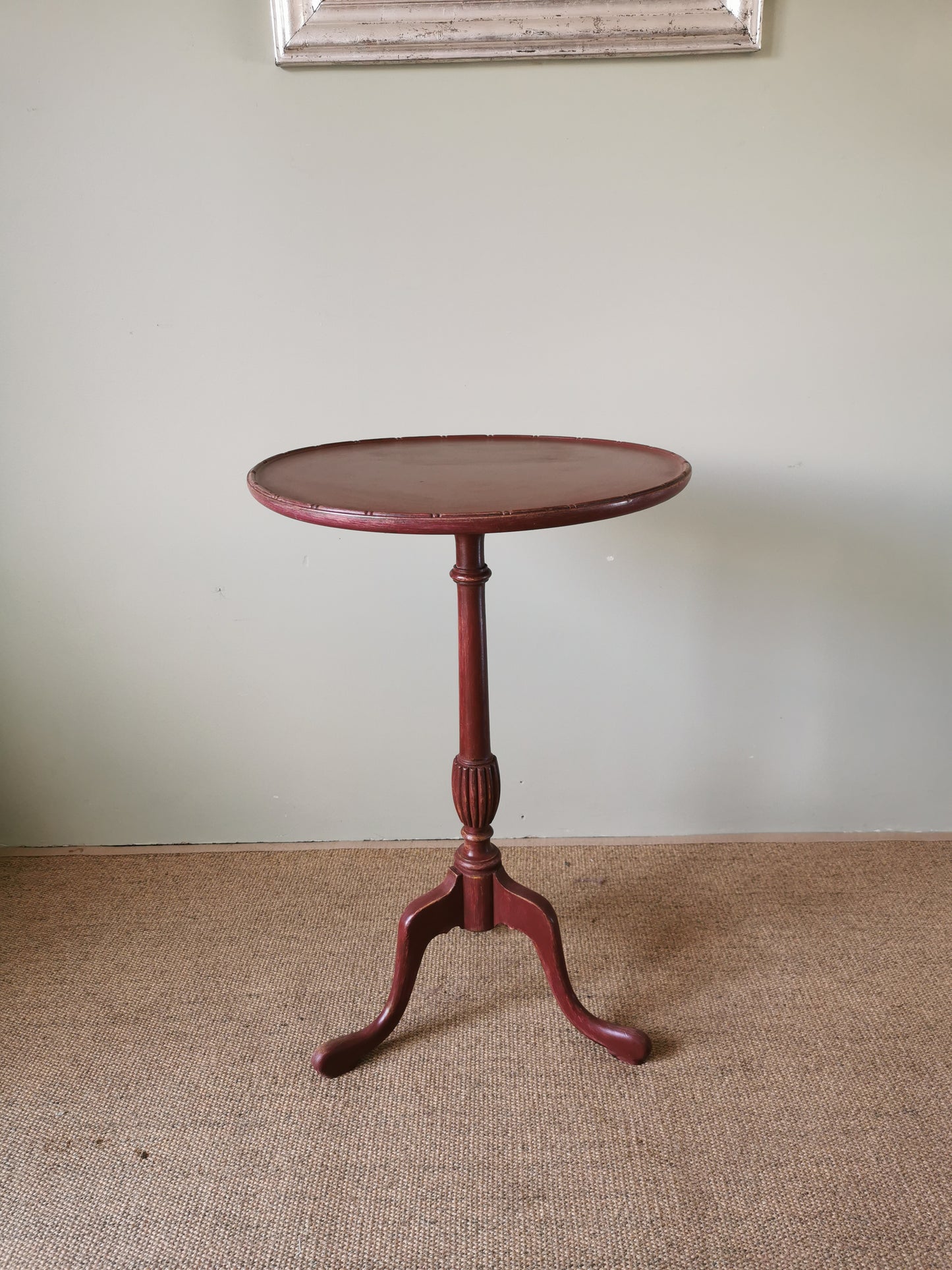 Painted Pedestal Table