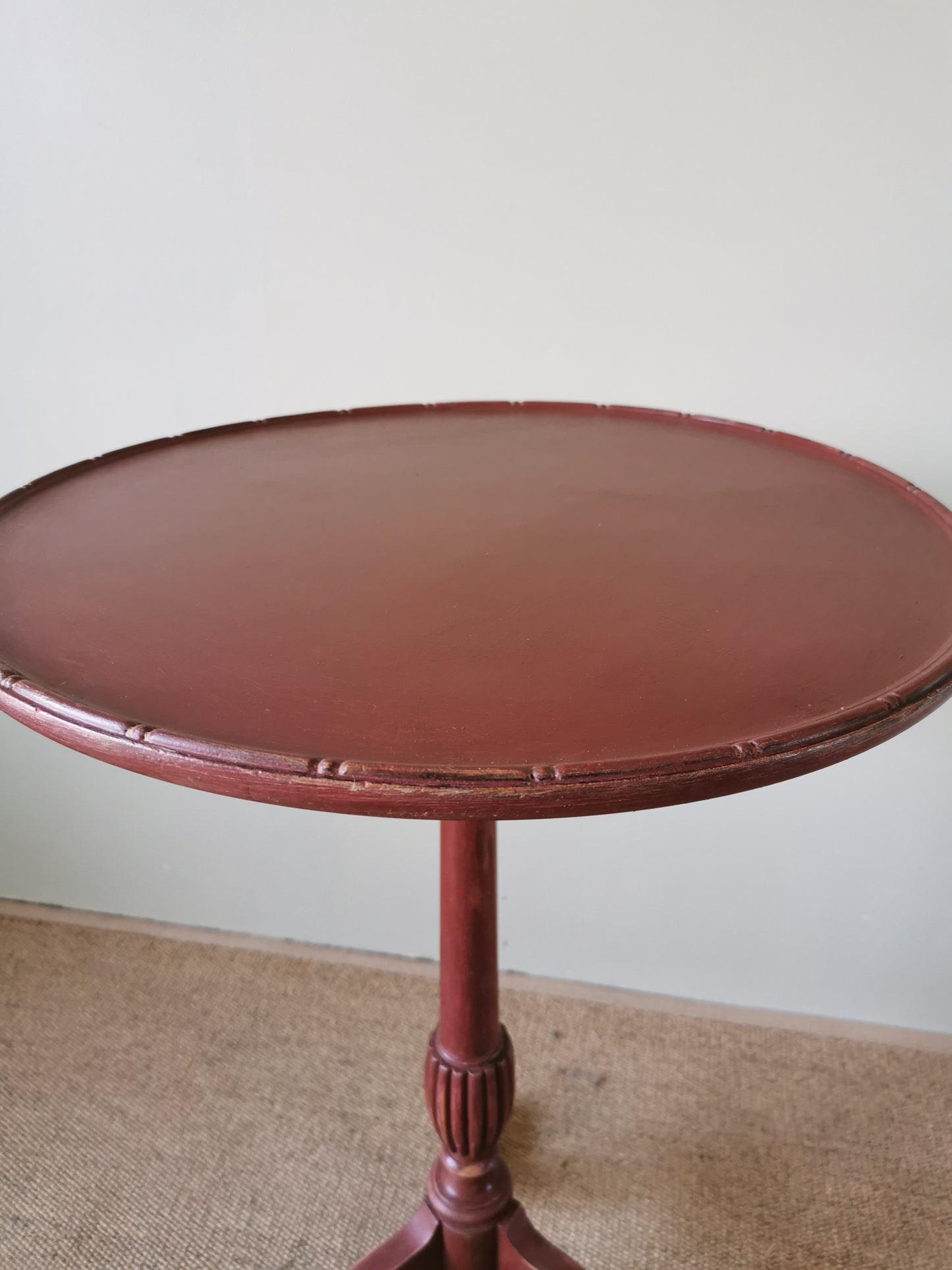 Painted Pedestal Table