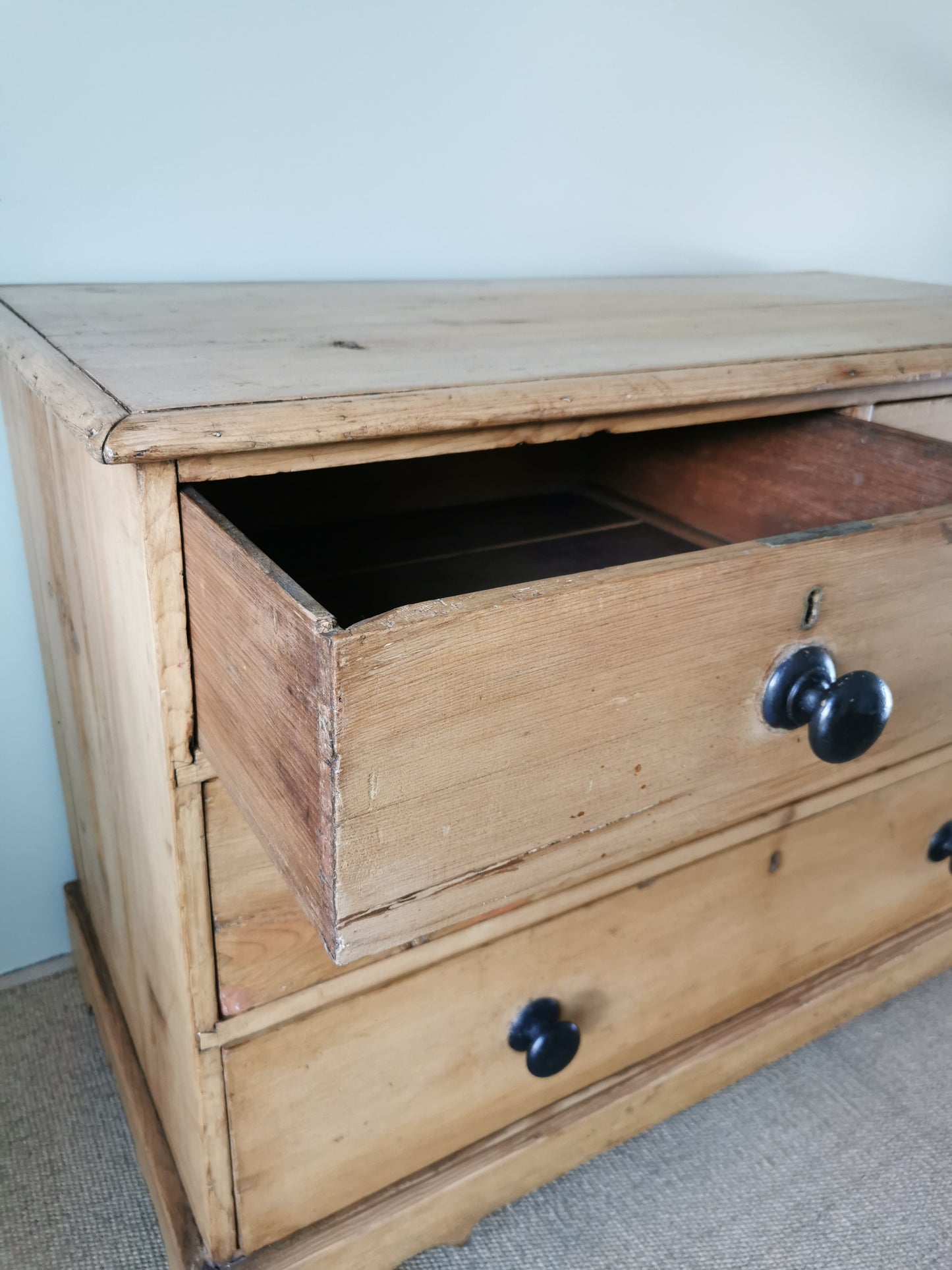 Victorian Pine Chest of Drawers