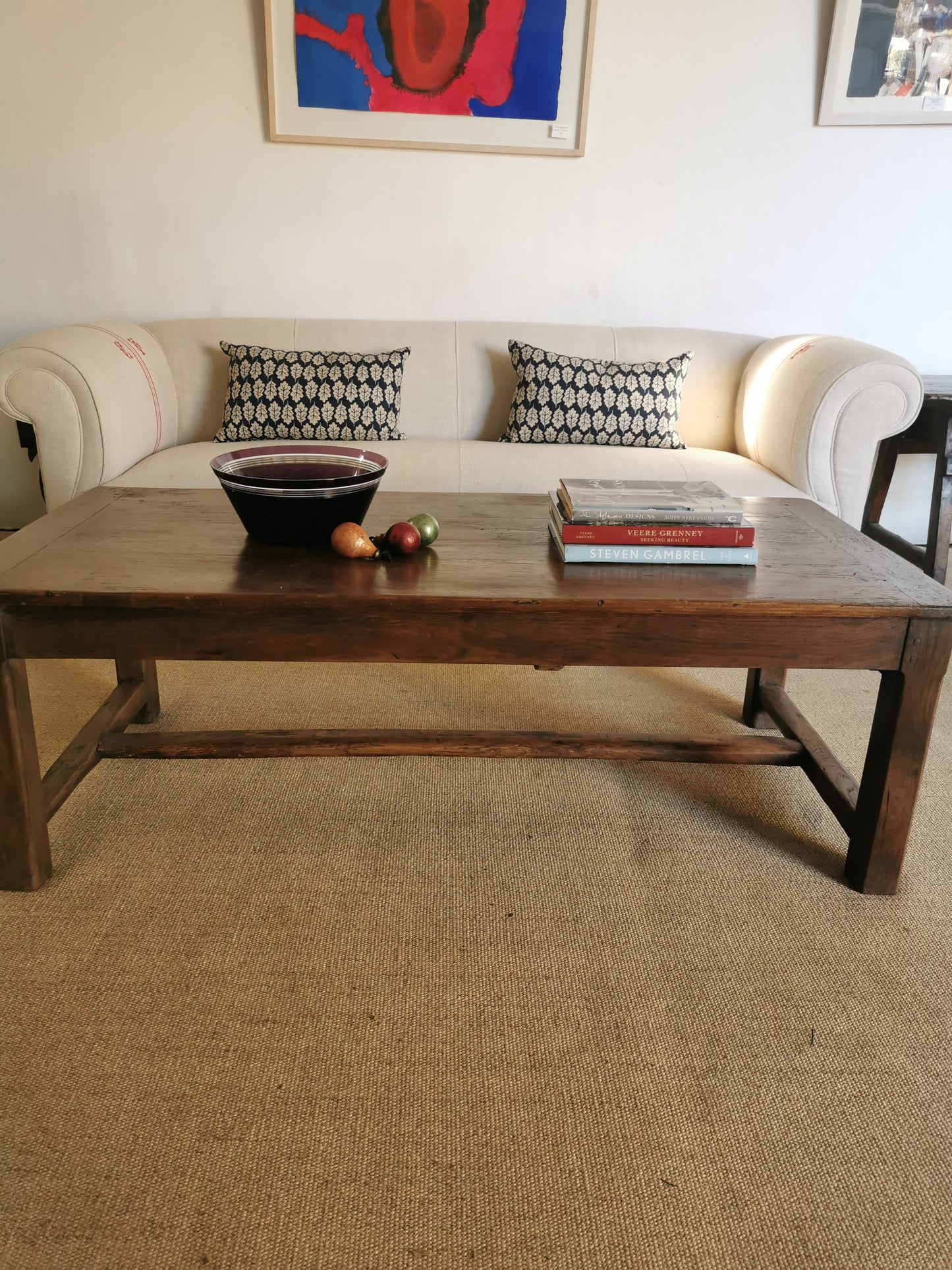 French Chestnut Coffee Table