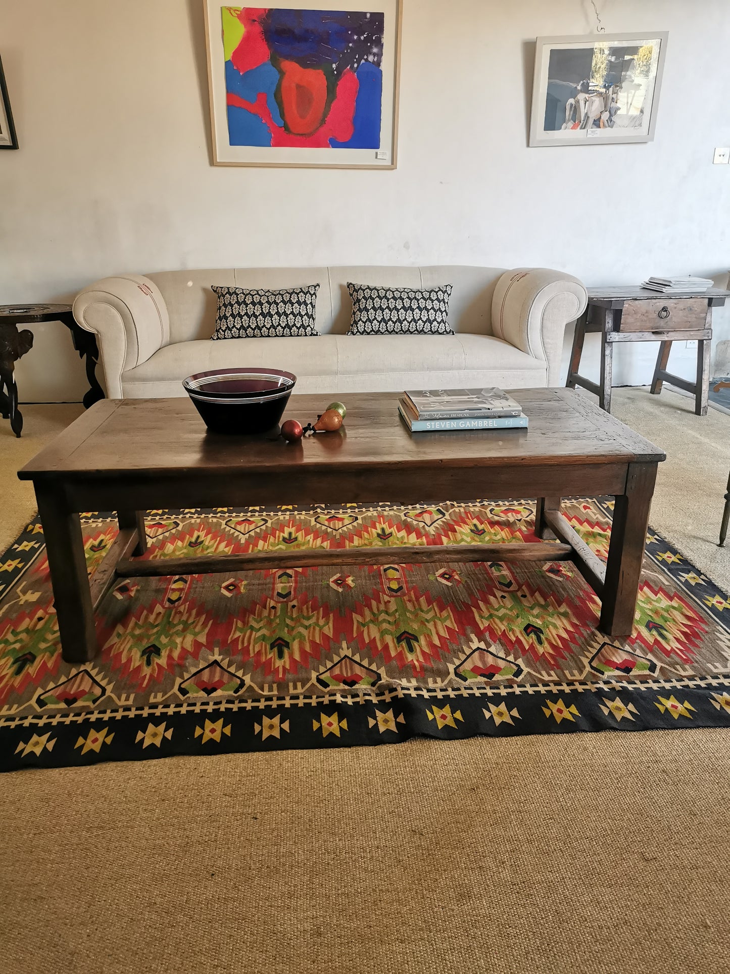 French Chestnut Coffee Table