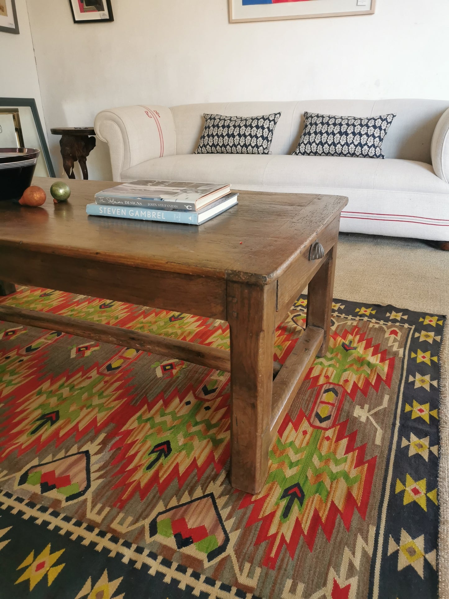 French Chestnut Coffee Table