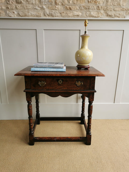 Oak Side Table