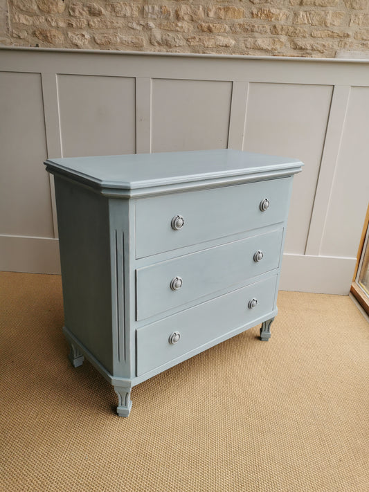 Blue Chest of Drawers