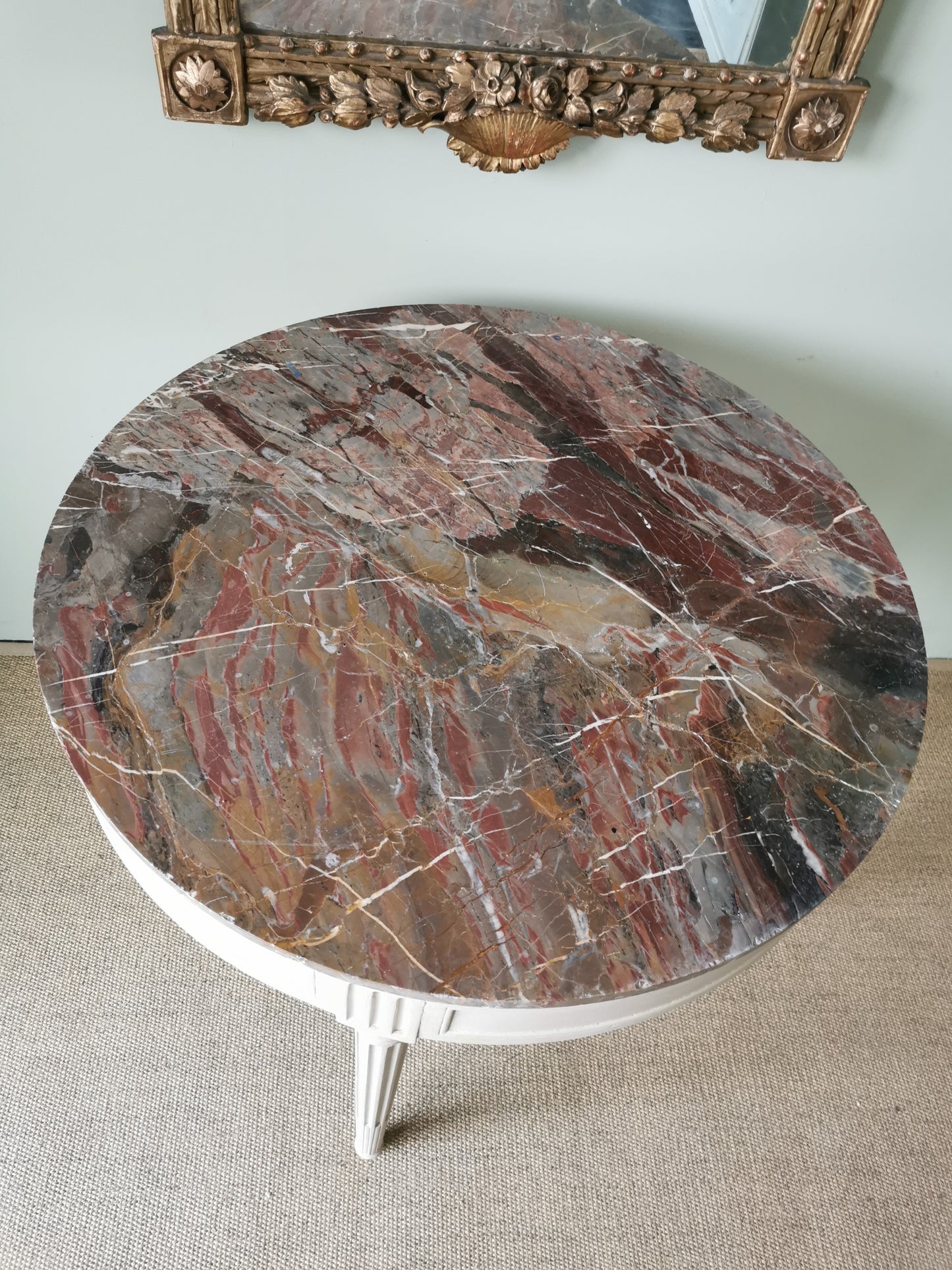 French Marble Side Table