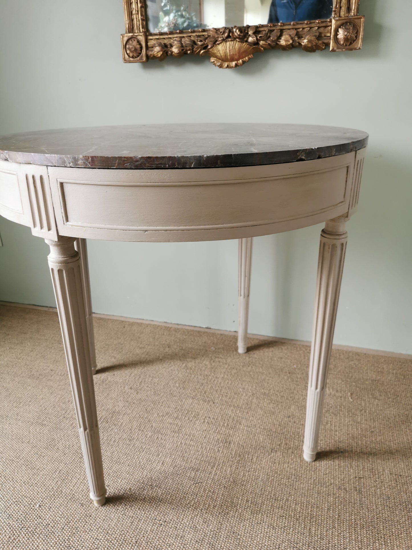 French Marble Side Table