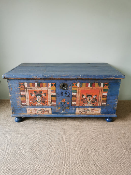 Swedish Painted Chest SOLD