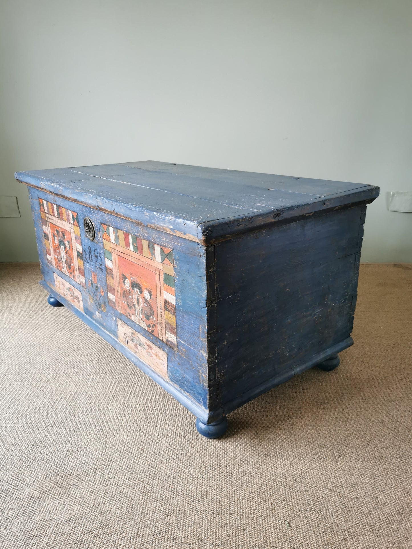 Swedish Painted Chest SOLD