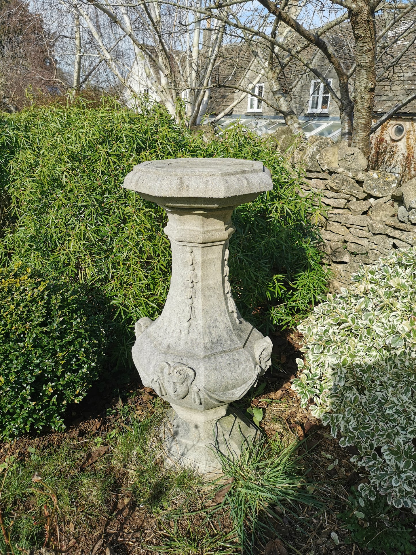 Stone Pedestal for Sundial